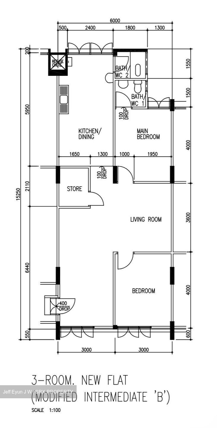 Blk 16 Teck Whye Heights Iii (Choa Chu Kang), HDB 3 Rooms #582958011